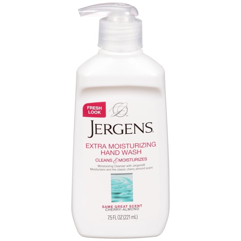 Jergens Extra Moisturizing Hand Wash Cherry Almond 7.5 Oz