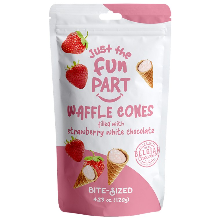 JTFP WAFFLE CONE WHITE CHOCOLT 1 PACK