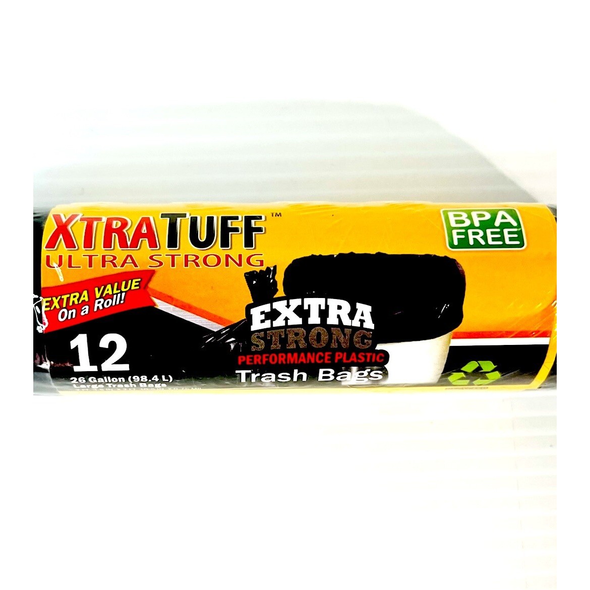 Xtra Tuff Trash Bags 26 Gallon 12 COUNT