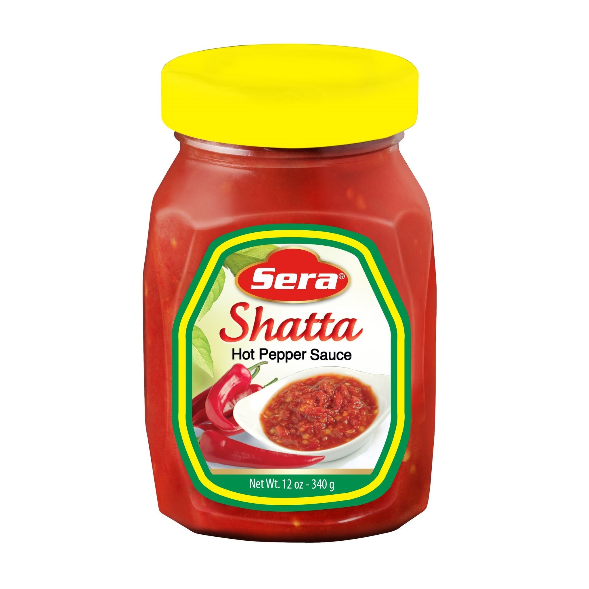 SERA RED HOT PEPPER SAUCE SHATTA 12 OZ