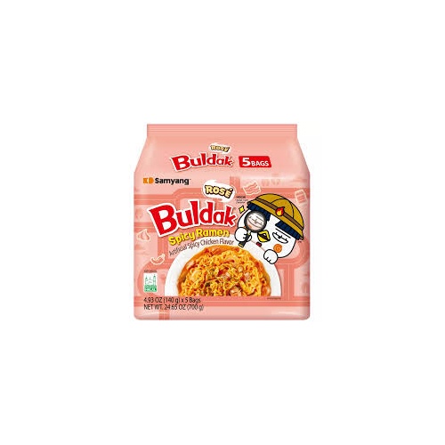 BULDAK ROSE CHICKEN NOODLES  700 GM