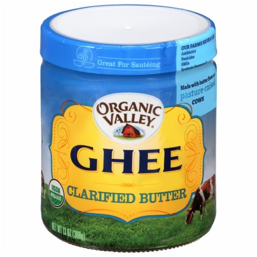 ORGANIC VALLEY GHEE CLARIFIED BUTTER 0.81 Lbs