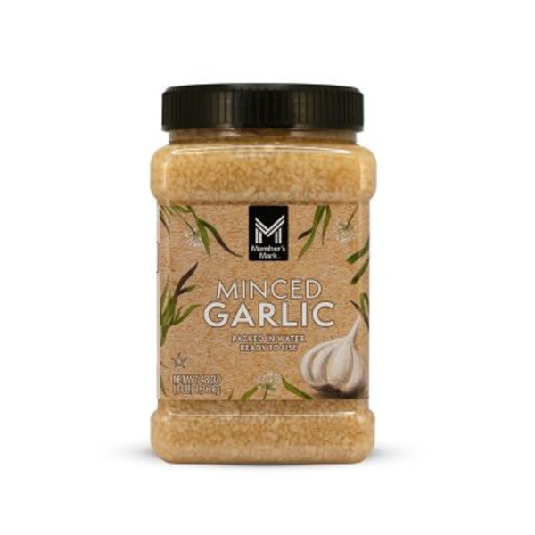 Member's Mark Minced Garlic In Water 1.36 KG
