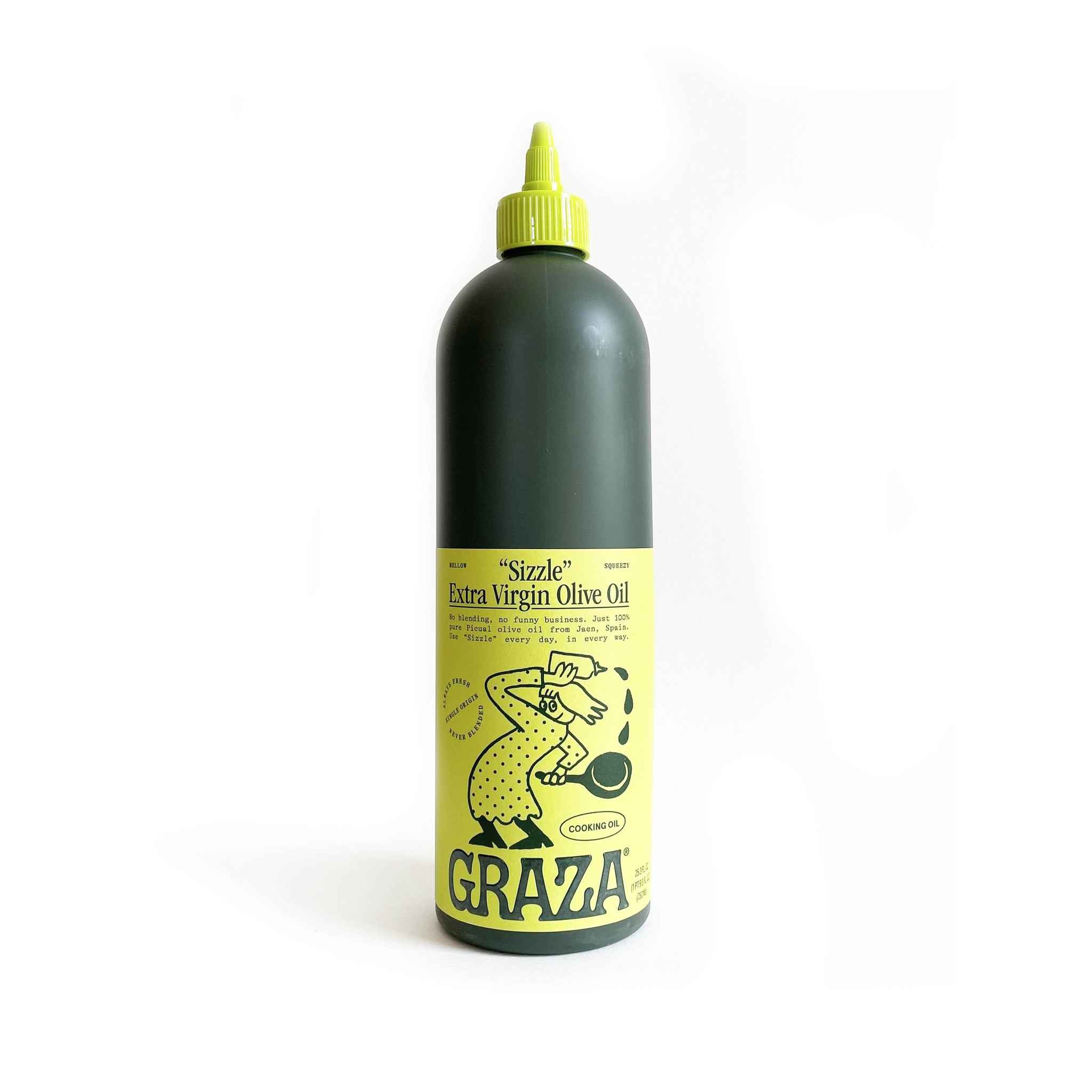 SIZZLE GRAZA EXTRA VIRGIN OLIVE OIL 1.65 Lbs