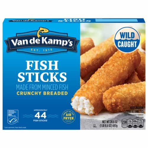 VAN DE KAMPS 44 MINCED FSH STICKS 24.6 OZ