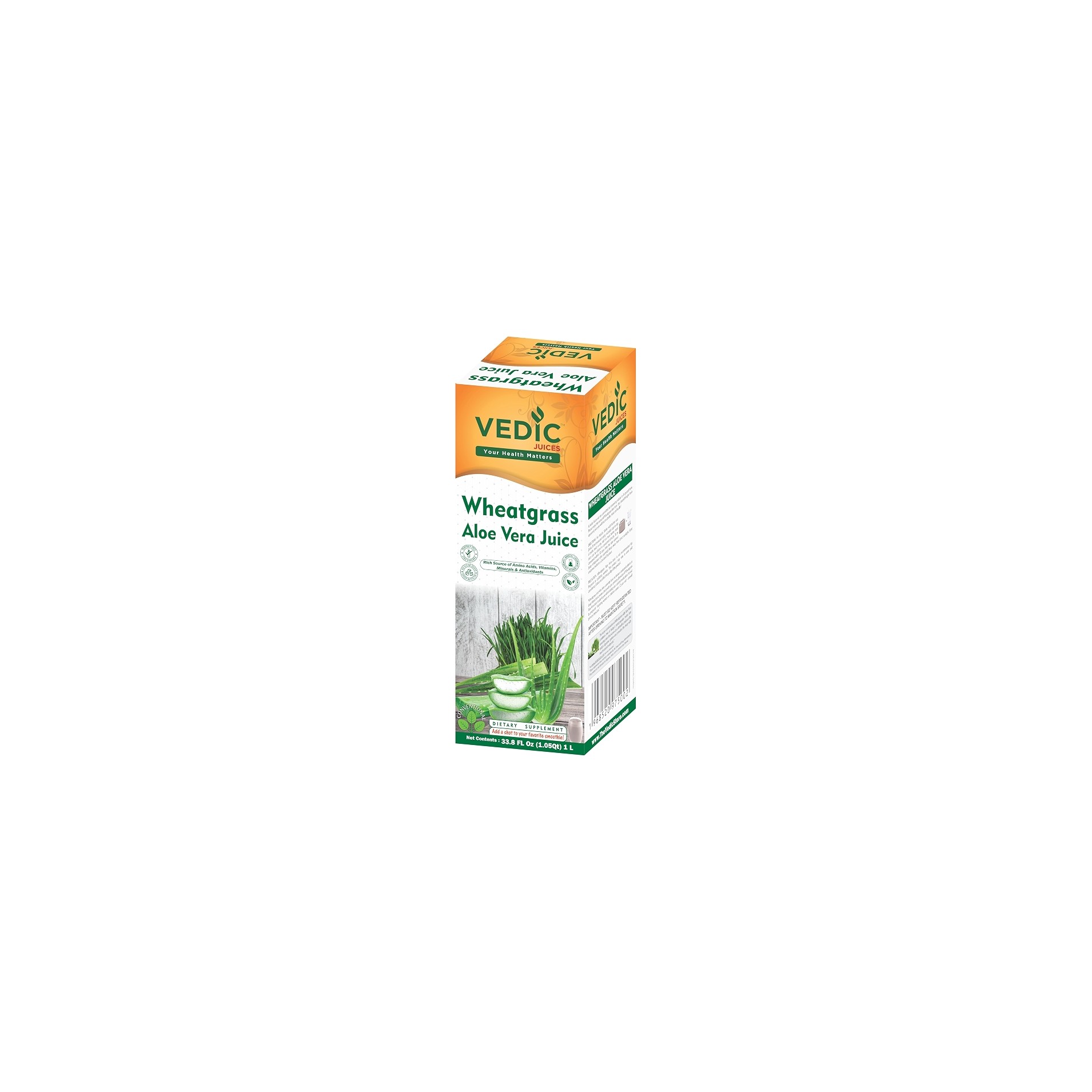 VEDIC WHEATGRASS JUICE 1 LTR