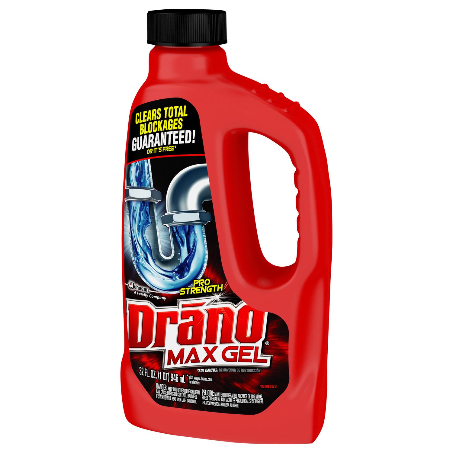 Drano Max Strength 946 ML