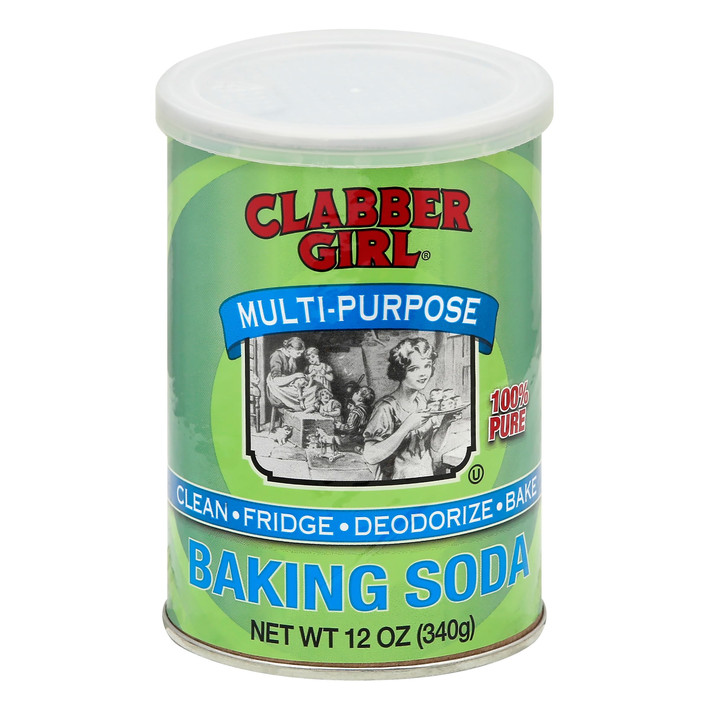 CLABBER GIRL BAKING SODA CAN 12 OZ