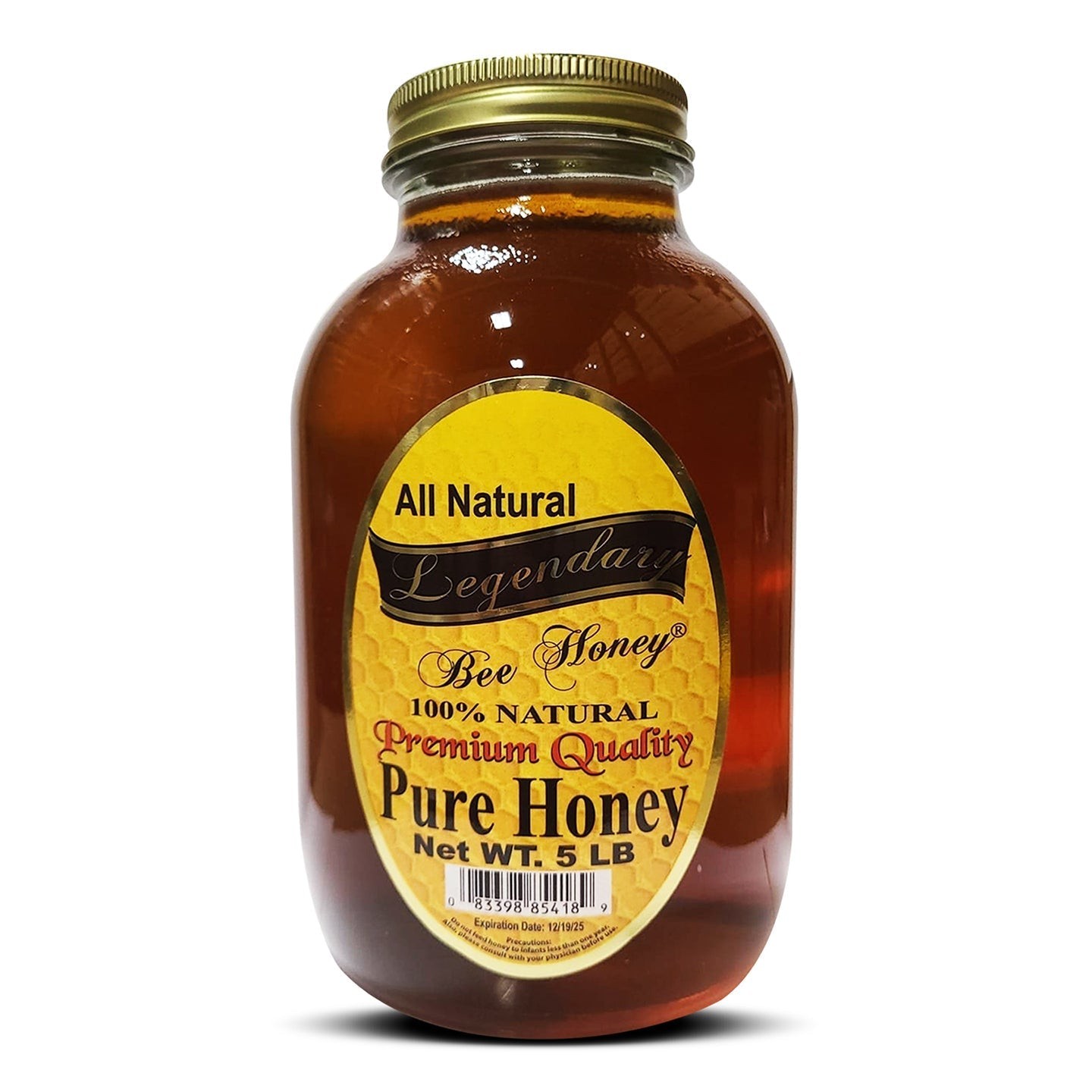 ALL NATURAL LEGENDARY PURE HONEY 80 OZ