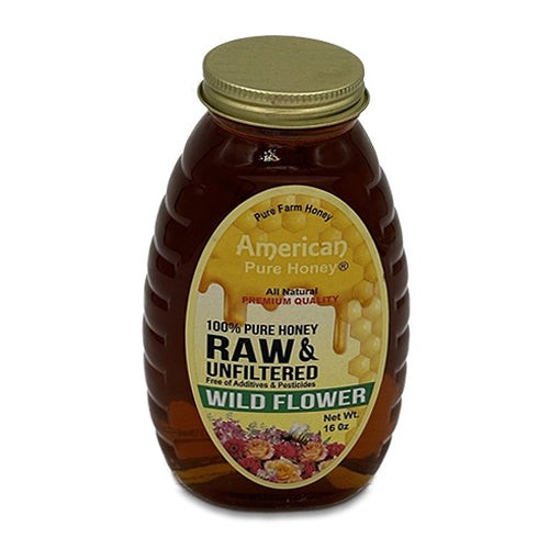 AMERICAN PURE HONEY WILD FLOWER 16 OZ