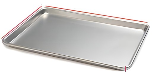 ALUMINIUM TRAY BIG 1 Each