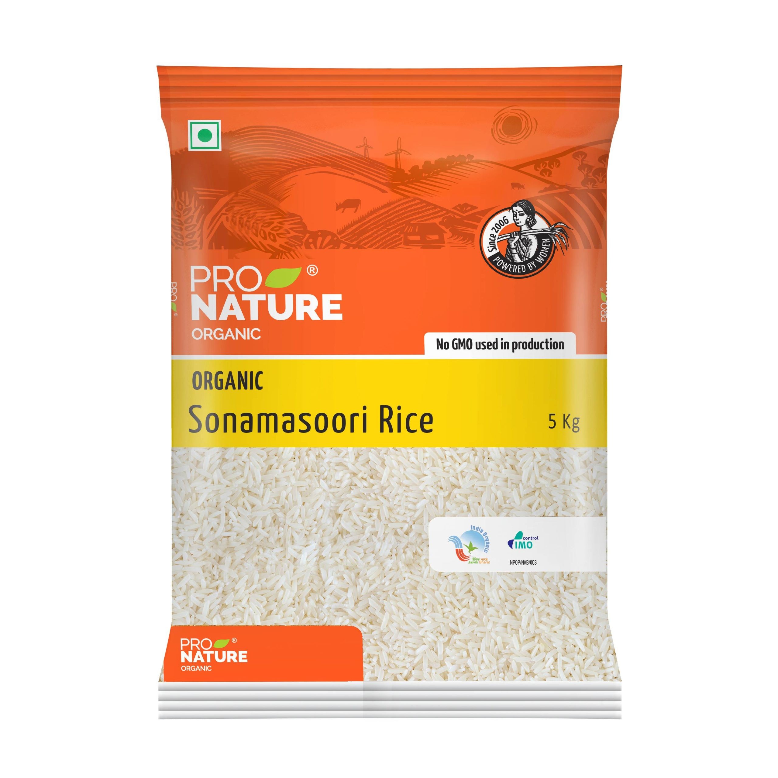 India's Nature Sona Massori Rice 20 LBS