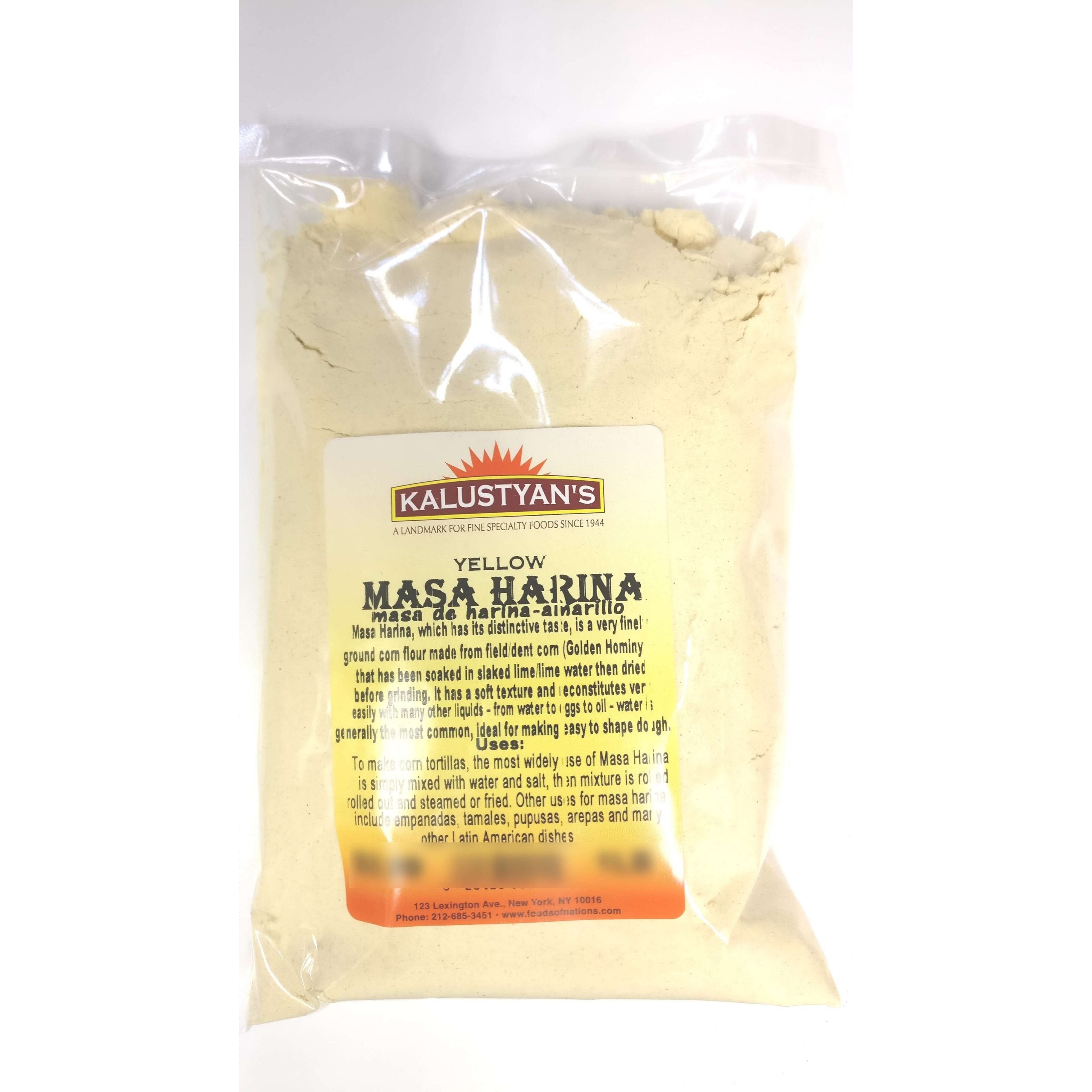 KALUSTYANS YELLOW MASA HARINA 1 Lbs