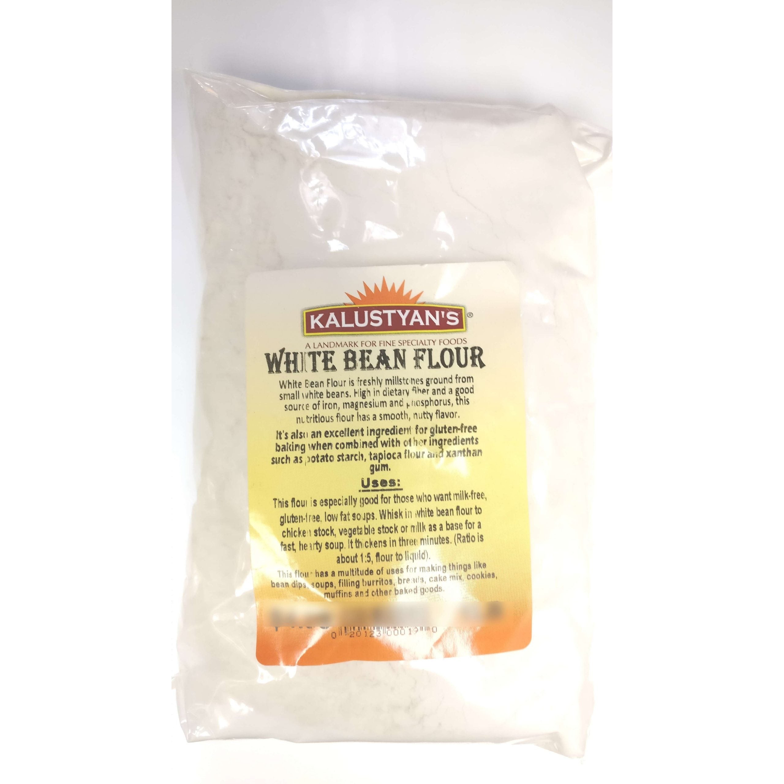 KALUSTYANS WHITE BEAN FLOUR 1 Lbs