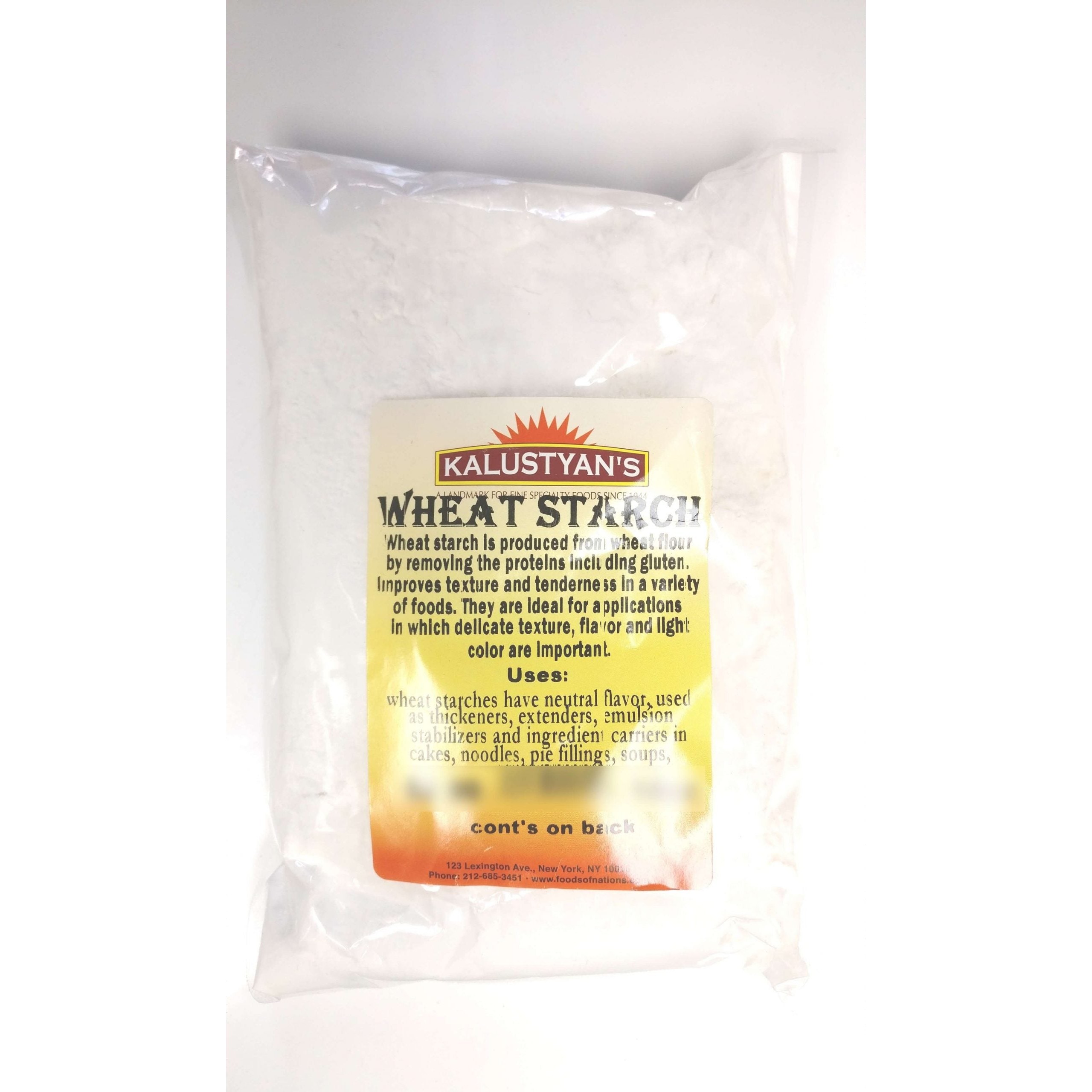 KALUSTYANS WHEAT STARCH 1 Lbs