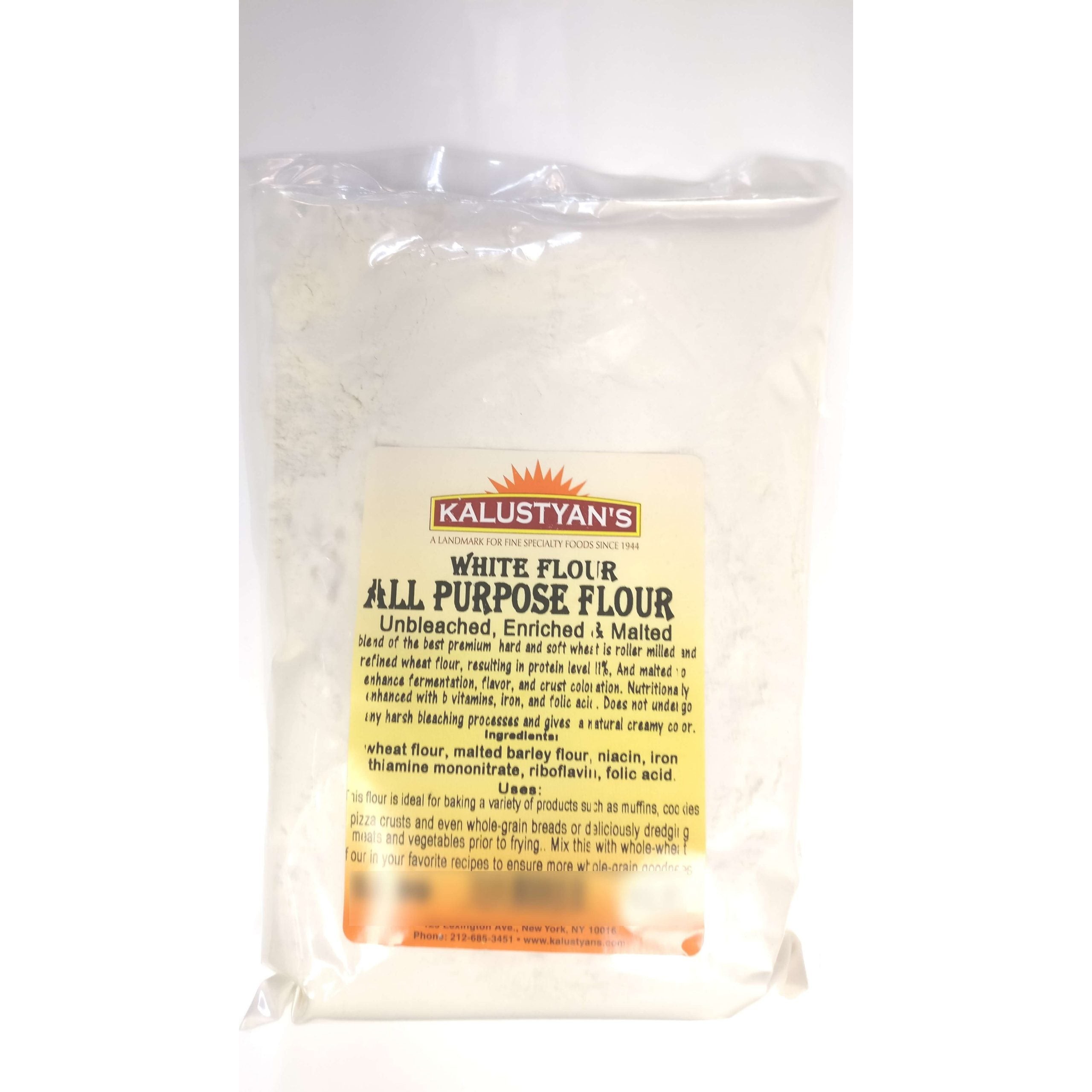 KALUSTYANS WHITE ALL PURPOSE FLOUR 1 Lbs
