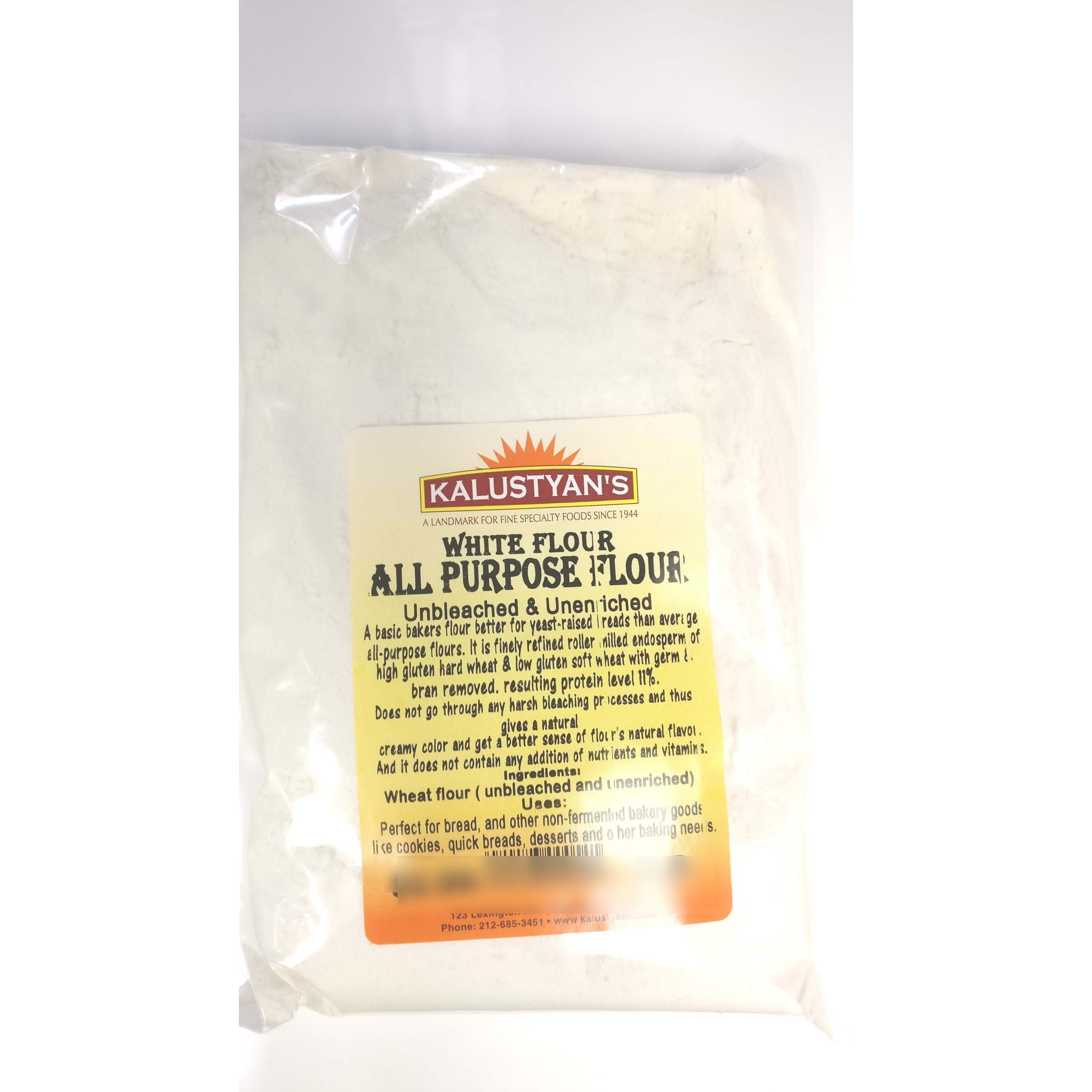 KALUSTYANS WHITE FLOUR ALL PURPOSE 1 Lbs