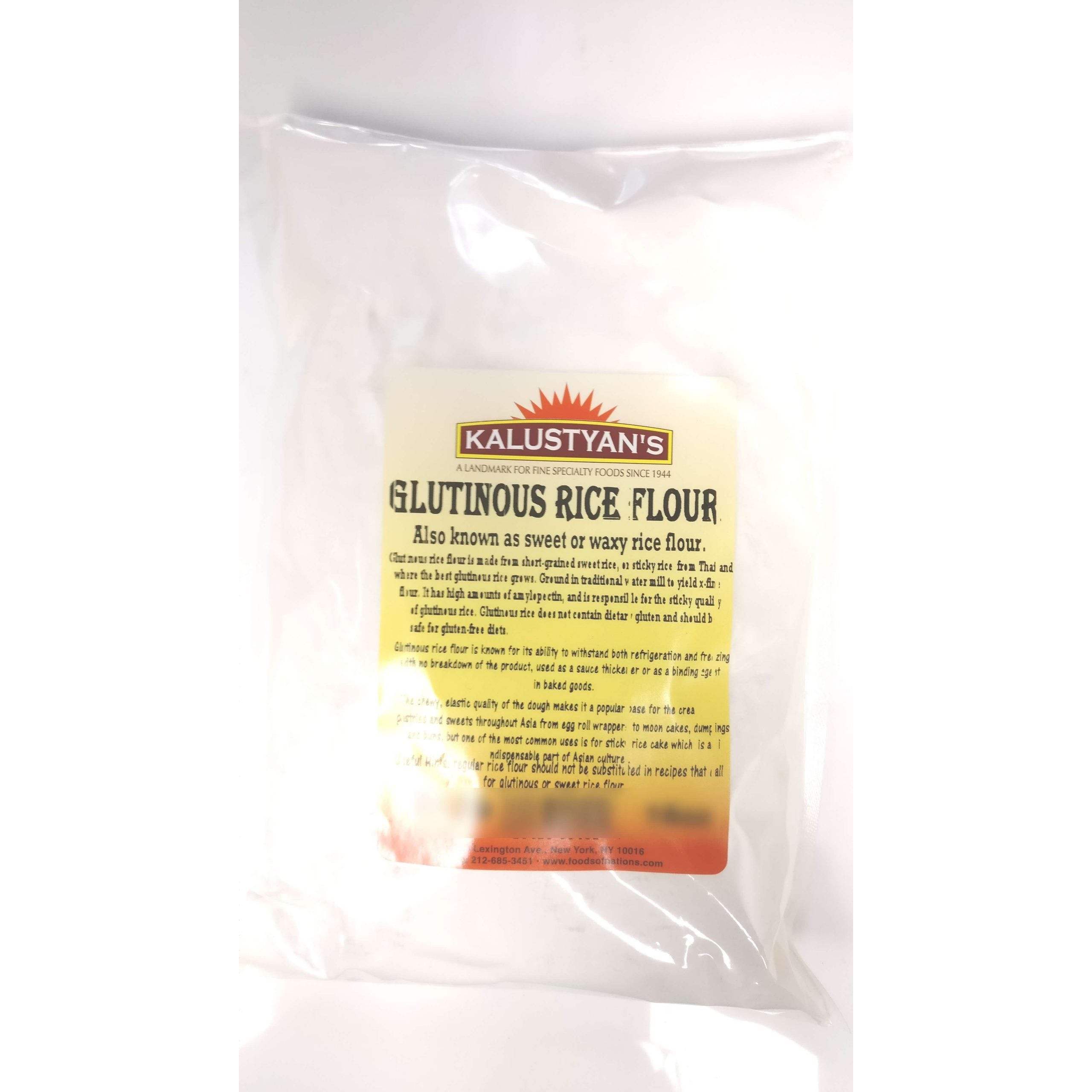 KALUSTYANS SWEET RICE FLOUR 1 Lbs