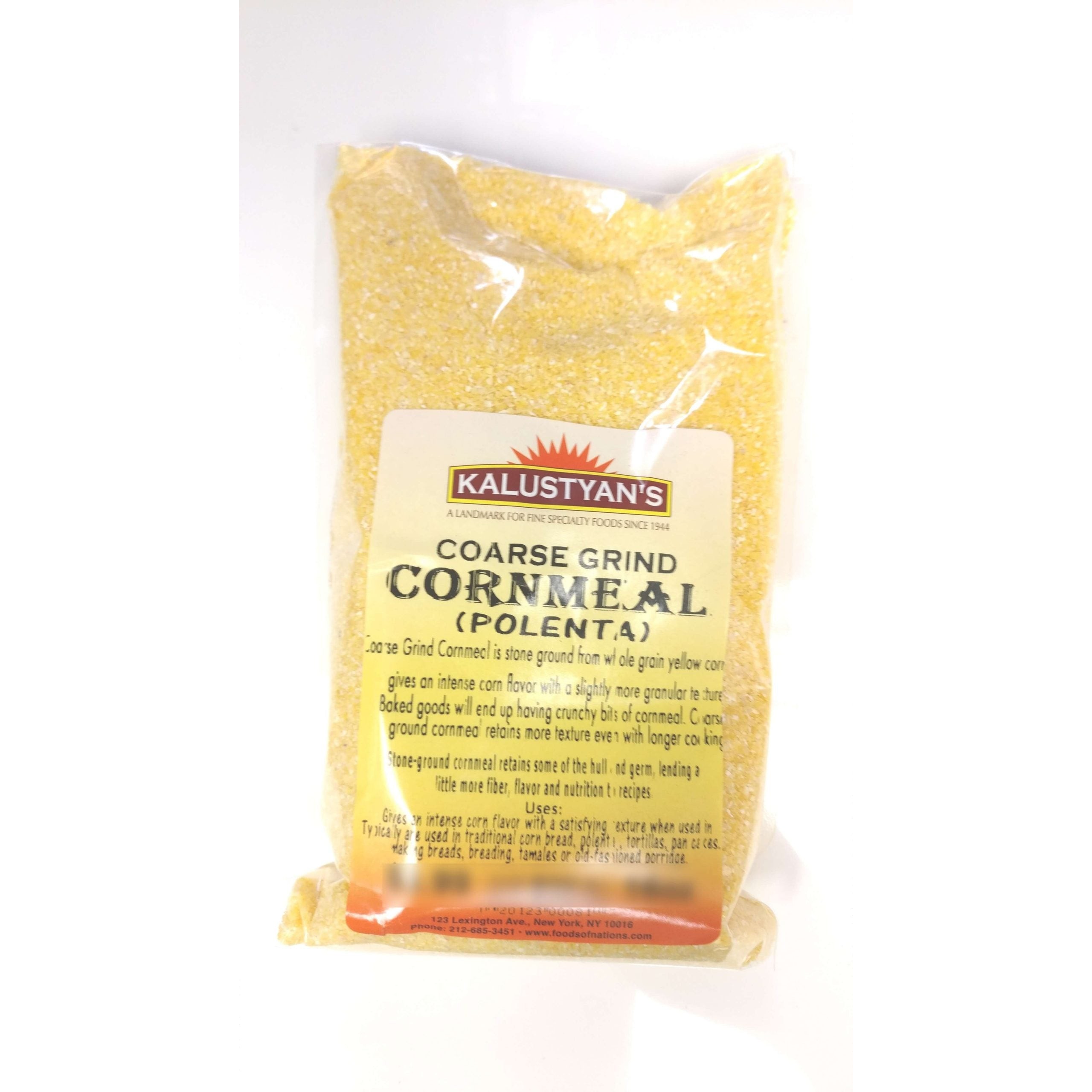 KALUSTYANS COARSE GRIND CORNMEAL 2 Lbs