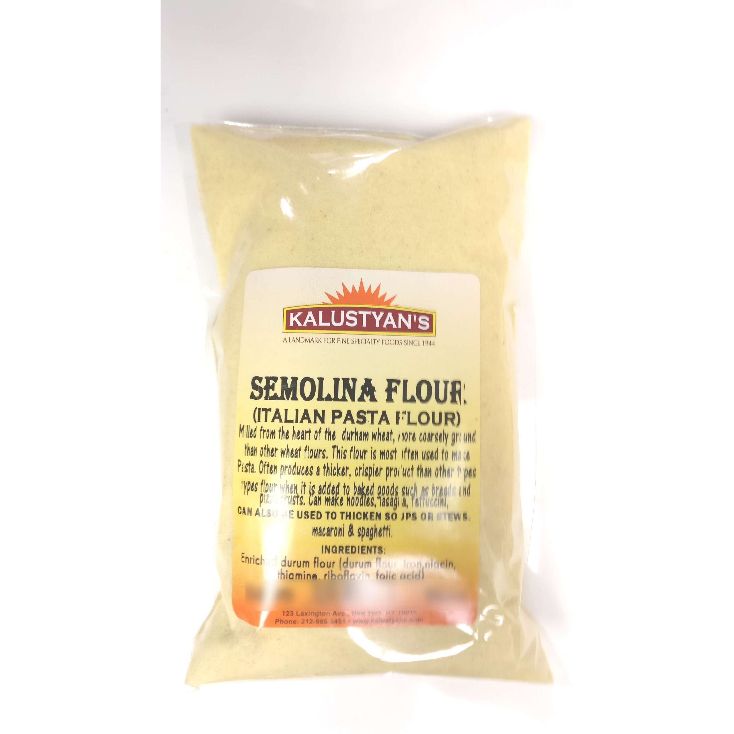 KALUSTYANS SEMOLINA FLOUR 1 Lbs