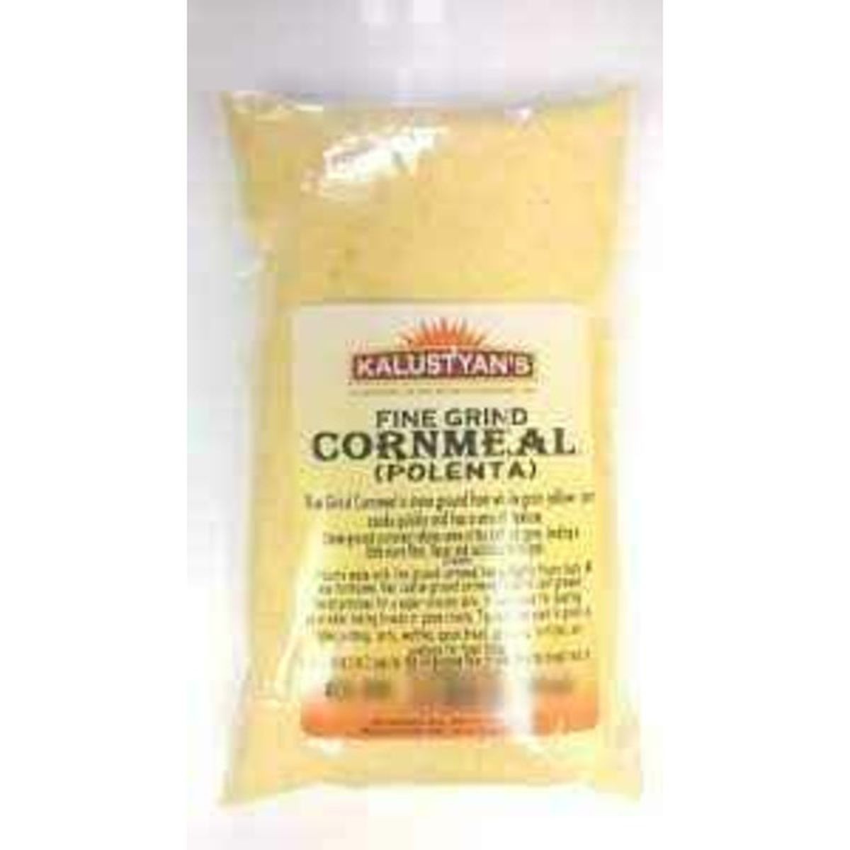 KALUSTYANS POLENTA (FINE GROUND WHITE CORNMEAL) 2 Lbs