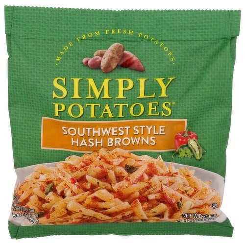 SIMPLY POTATOES SW HASH BROWNS           20 OZ