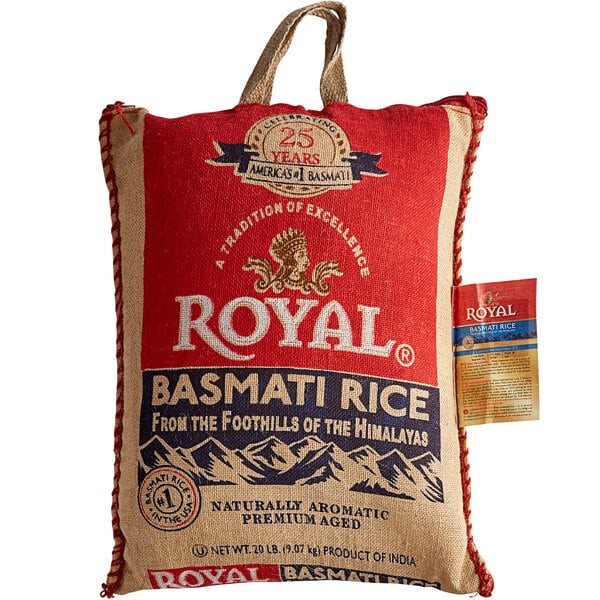 Royal Basmati Rice 20 LBS