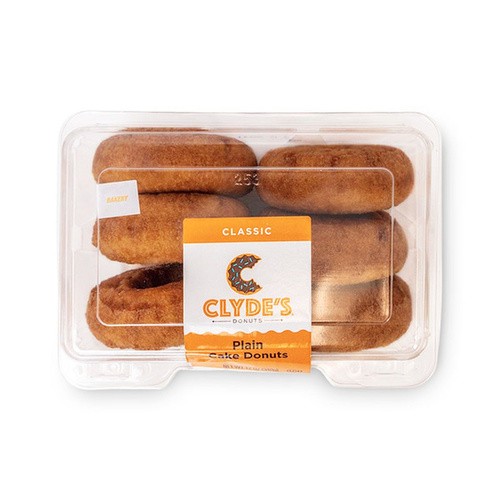 CLYDES DONUTS PLAIN CAKE 12 OZ