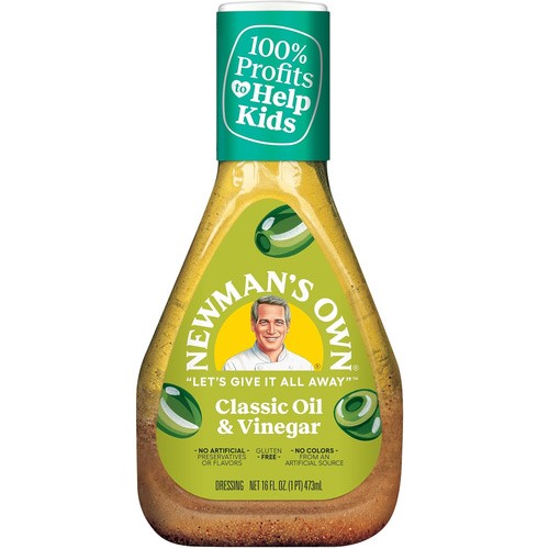 NEWMANS OWN OIL VIN DR 16 OZ