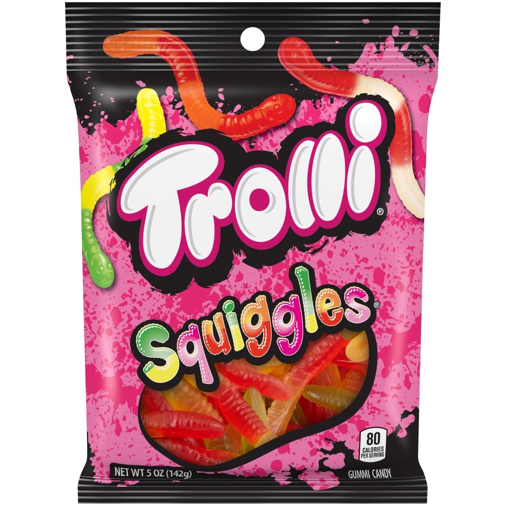 Trolli Squiggles Gummi Candy 5 OZ