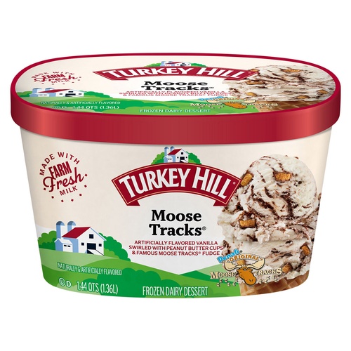 TURKEY HILL ICE CREAM   ASST VAR         1 Quart