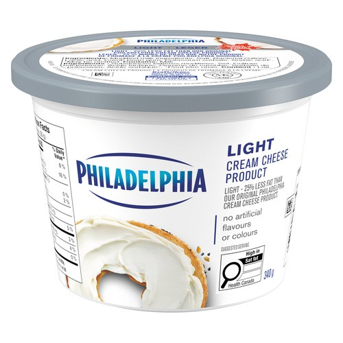 PHILADELPHIA SOFT LITE CREAM CHEESE 8 OZ
