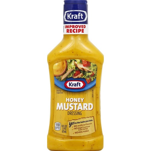 HONEY MUSTARD DRESSING                   16 OZ
