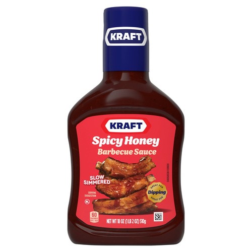 KRFT BBQ SC SPICY HO 18 OZ