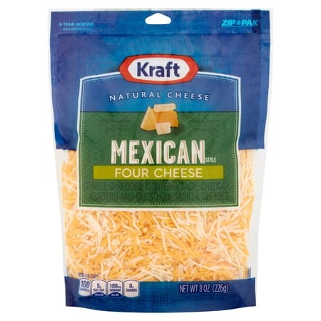 KRAFT MEXICAN CHEESE 198 GM