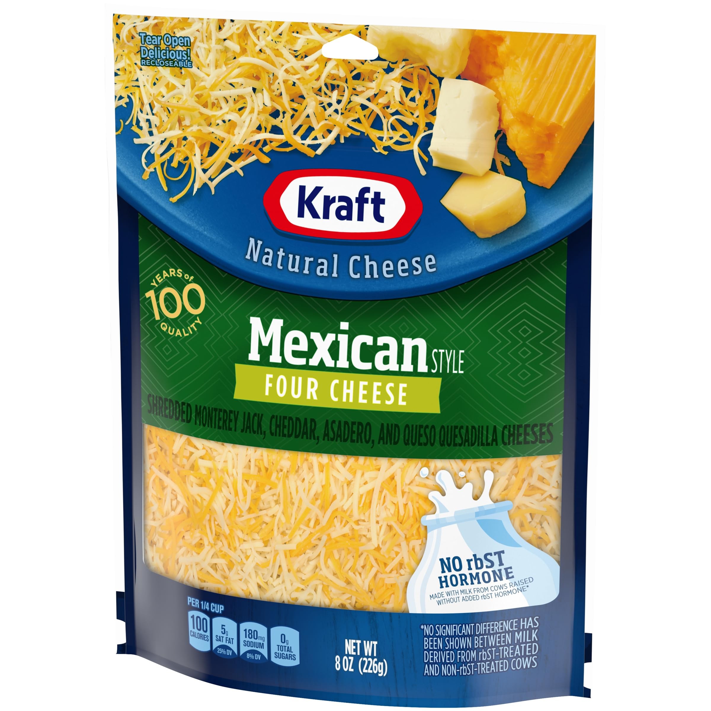 KRAFT SHREDDED MEXICAN 4 CHEESE 8 OZ