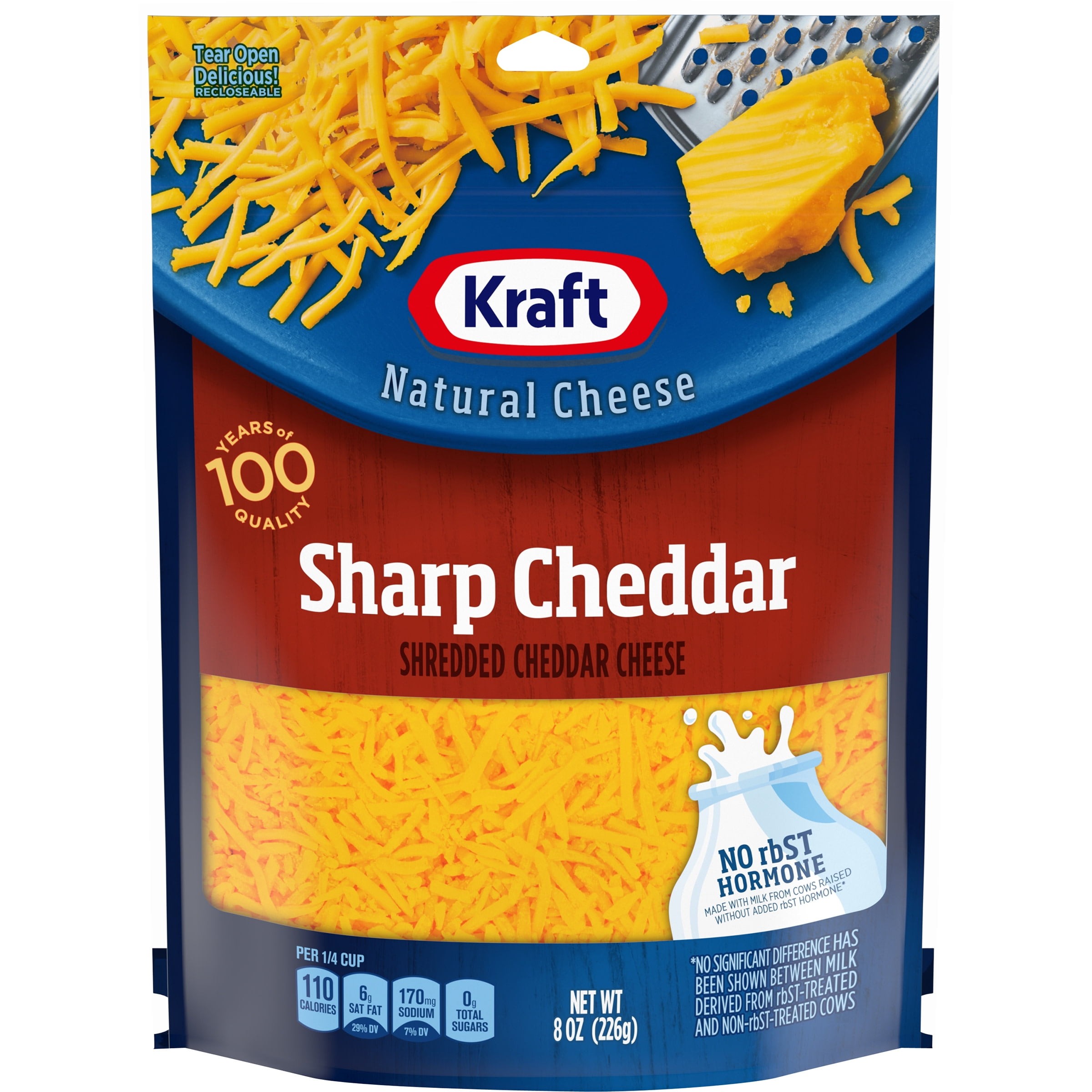 KRAFT SHARP SHRED CHEDDAR 8 OZ