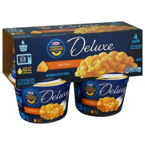 KRAFT DLX MAC&CHEESE CUP 9.56 OZ