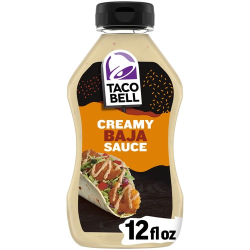 TACO BELL BAJA SAUCE 12 OZ