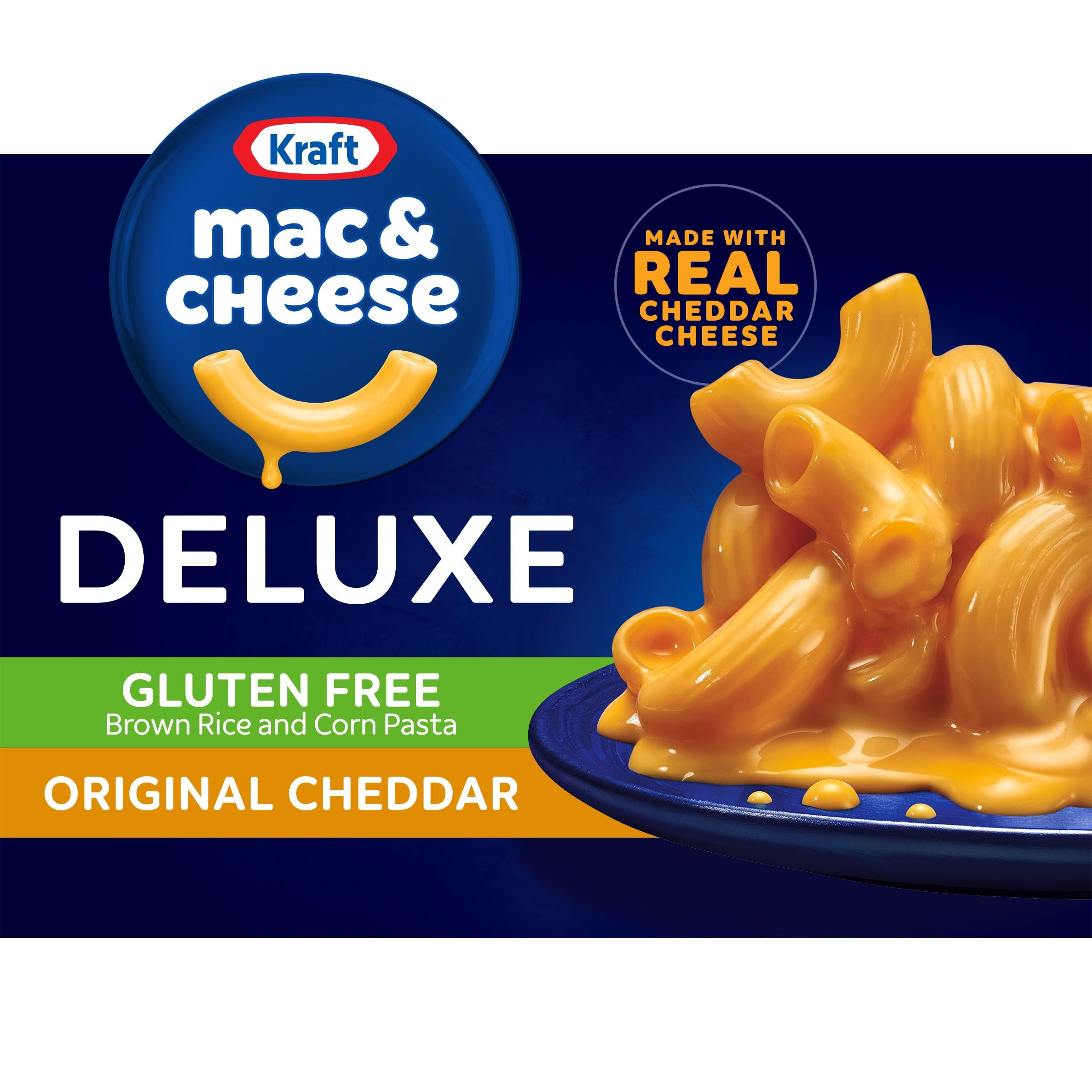 KRAFT DELUXE MAC&CHEESE GLUTEN FREE 12 OZ