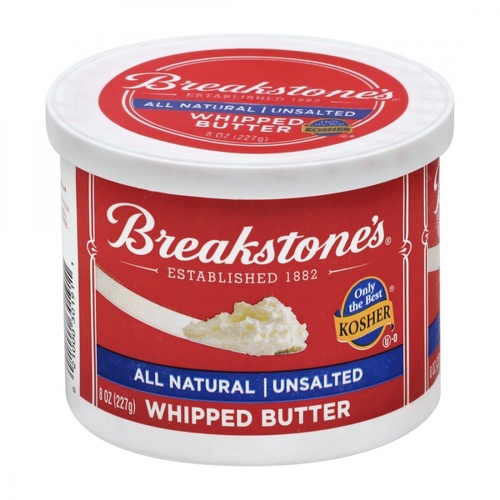 BREAKSTONES UNSALTED WHIPPED BUTTER 8 OZ
