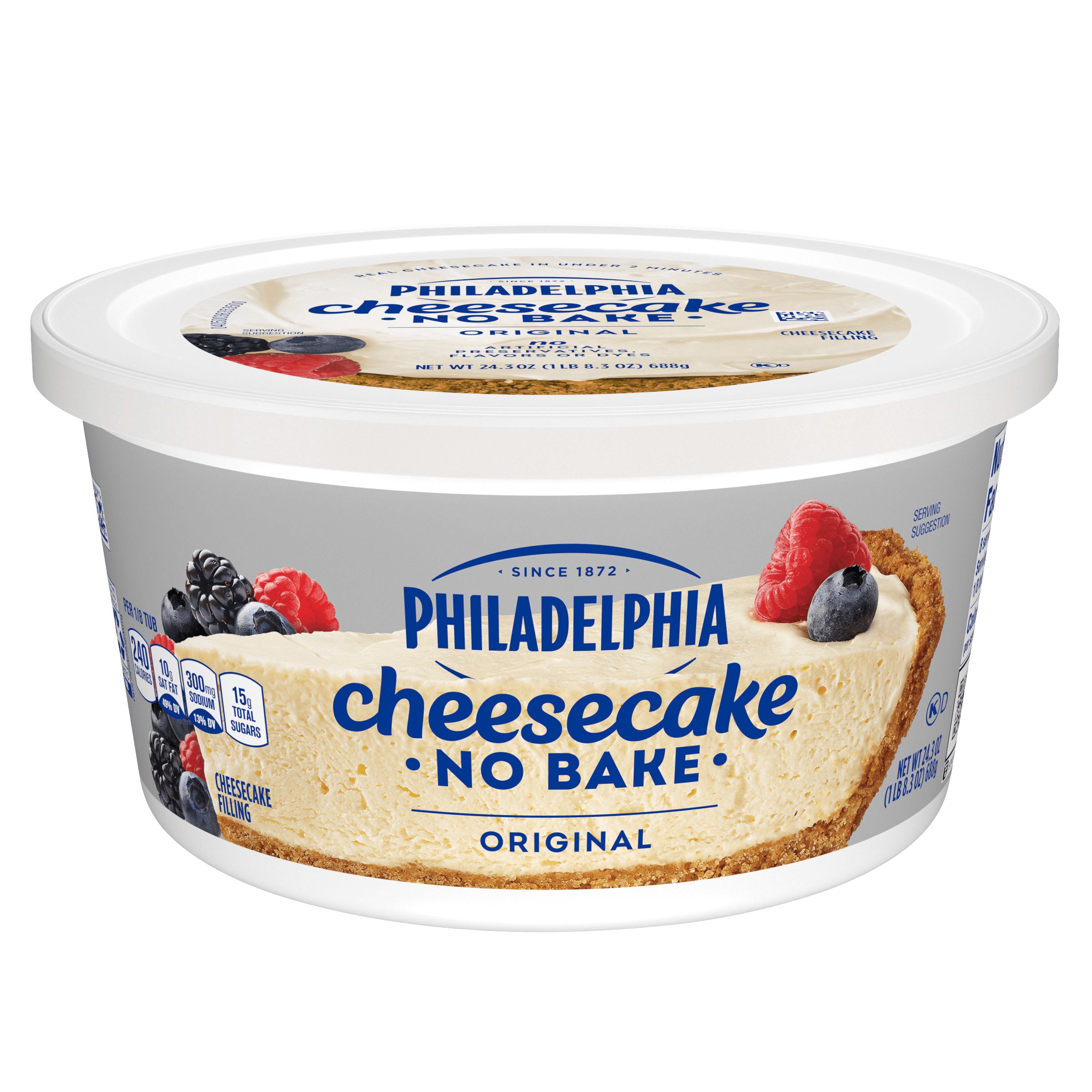 PHILADELPHIA RTE CHEESECAKE FILL 24 OZ