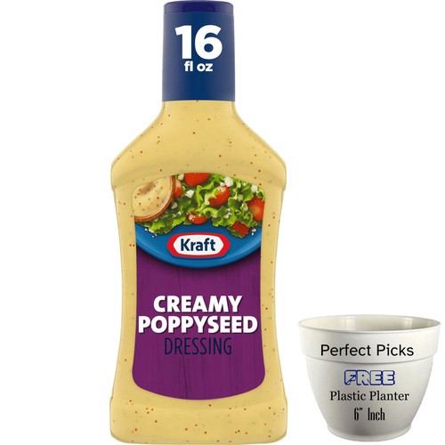 CREAMY POPPYSEED DRESSING                16 OZ