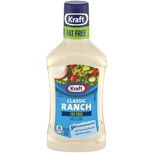FAT FREE RANCH DRESSING                  16 OZ