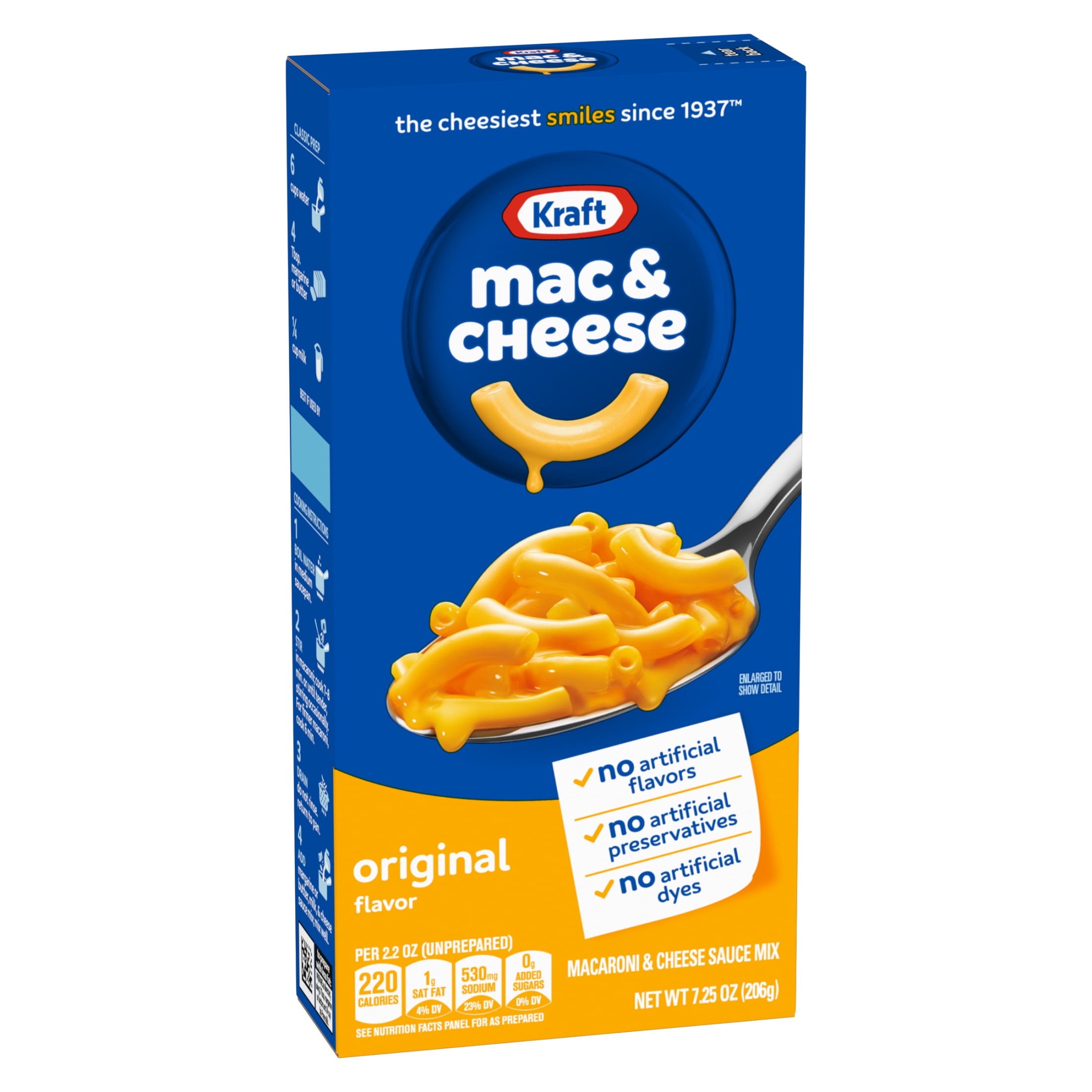 KRAFT MACARONI & CHEESE 7.25 OZ