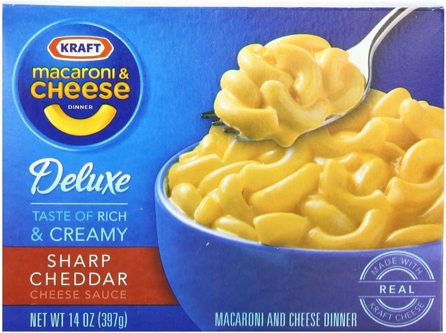 KRAFT MACARONI CHEESE DELUXE 14 OZ