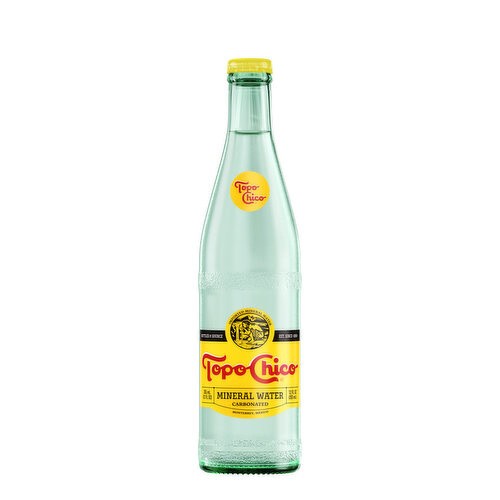 TOPO CHICO MINERAL WATER GLASS 1 OZ