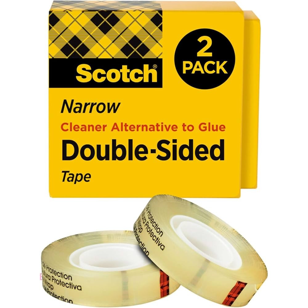 SCOTCH Double Sided Tape 2 ROLLS