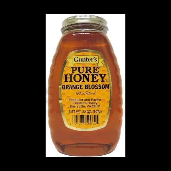 GUNTERS PURE HONEY ORANGE BLOSSOM 2 Lbs