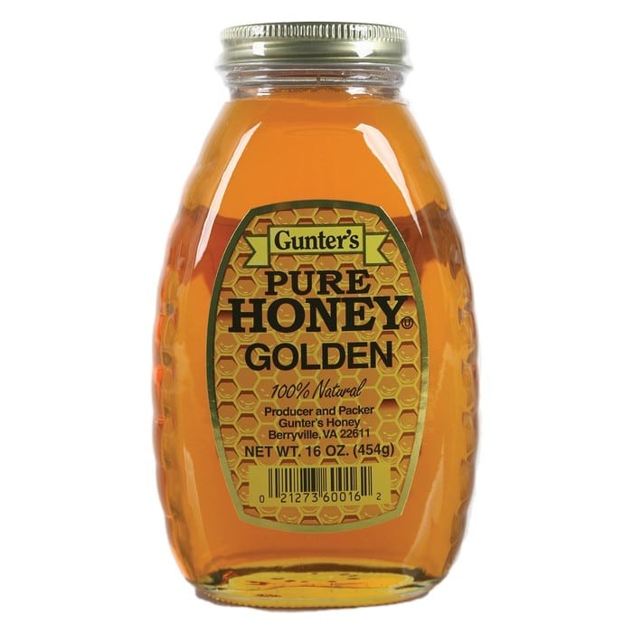 GUNTERS PURE HONEY GOLDEN 1 Lbs